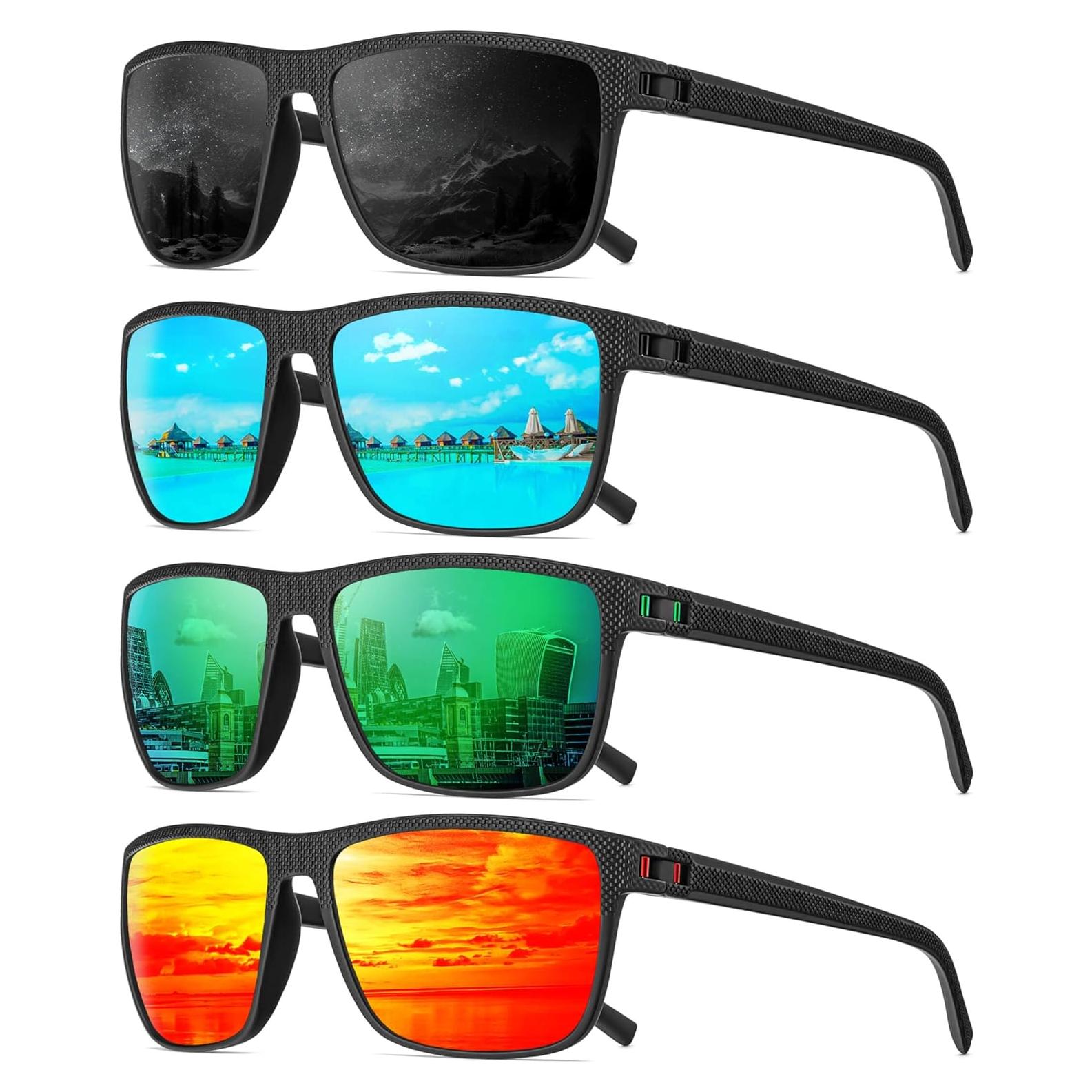 Gafas de sol QALLY polarizadas UV400 para hombres
