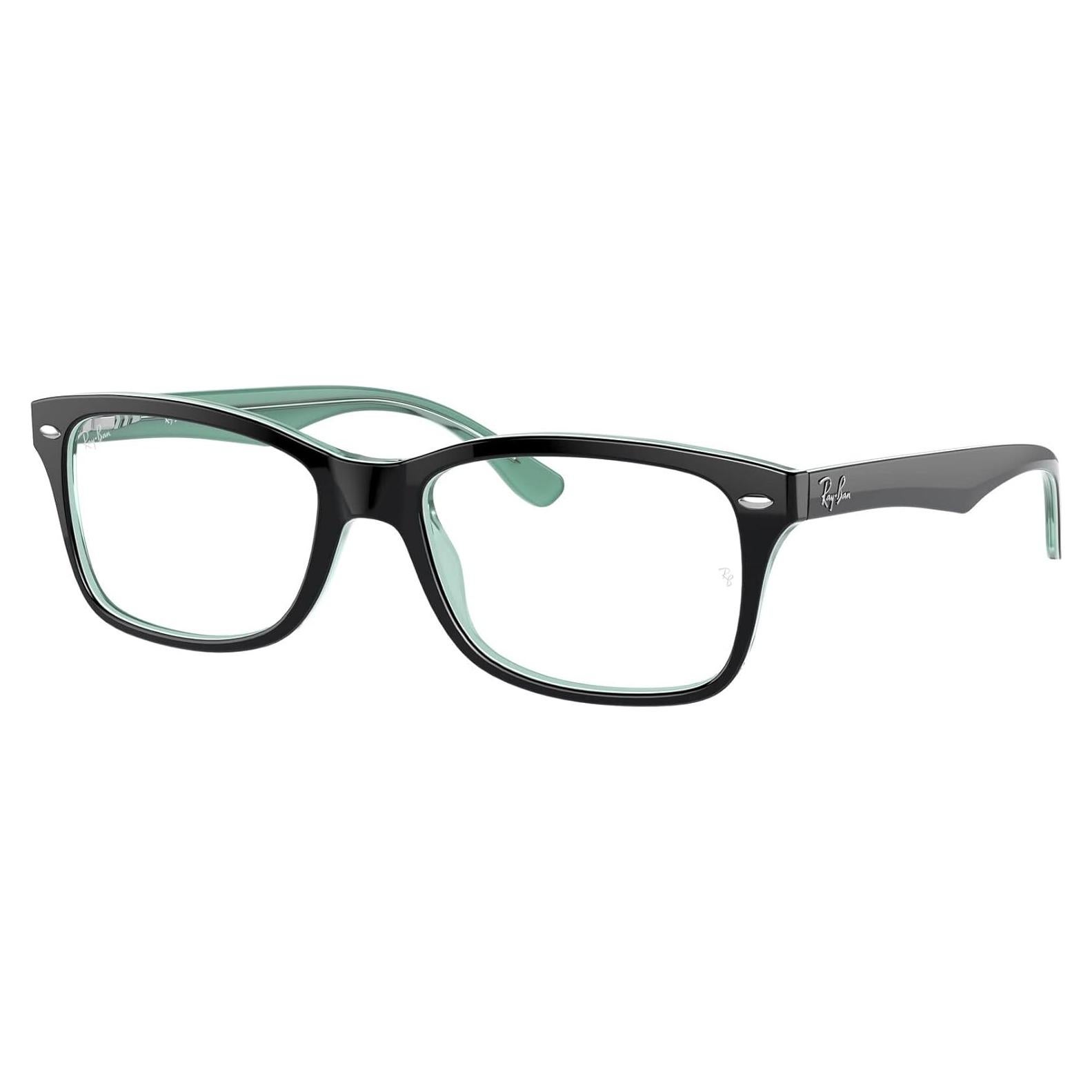 Montura de Gafas Ray-Ban Rx5228 Square 55mm Negro Verde