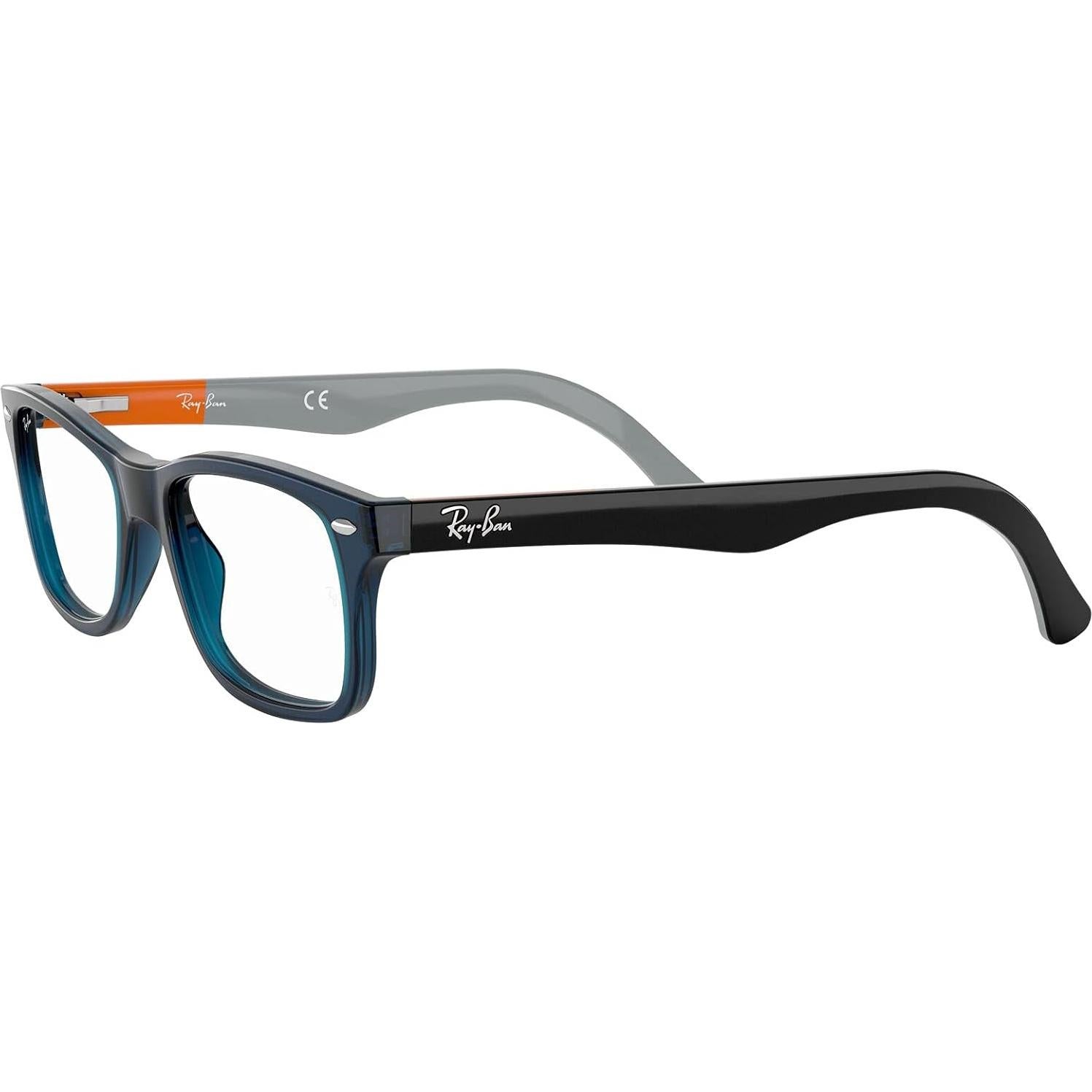 Gafas Recetadas Ray-Ban Rx5228 Cuadradas Azul 53mm