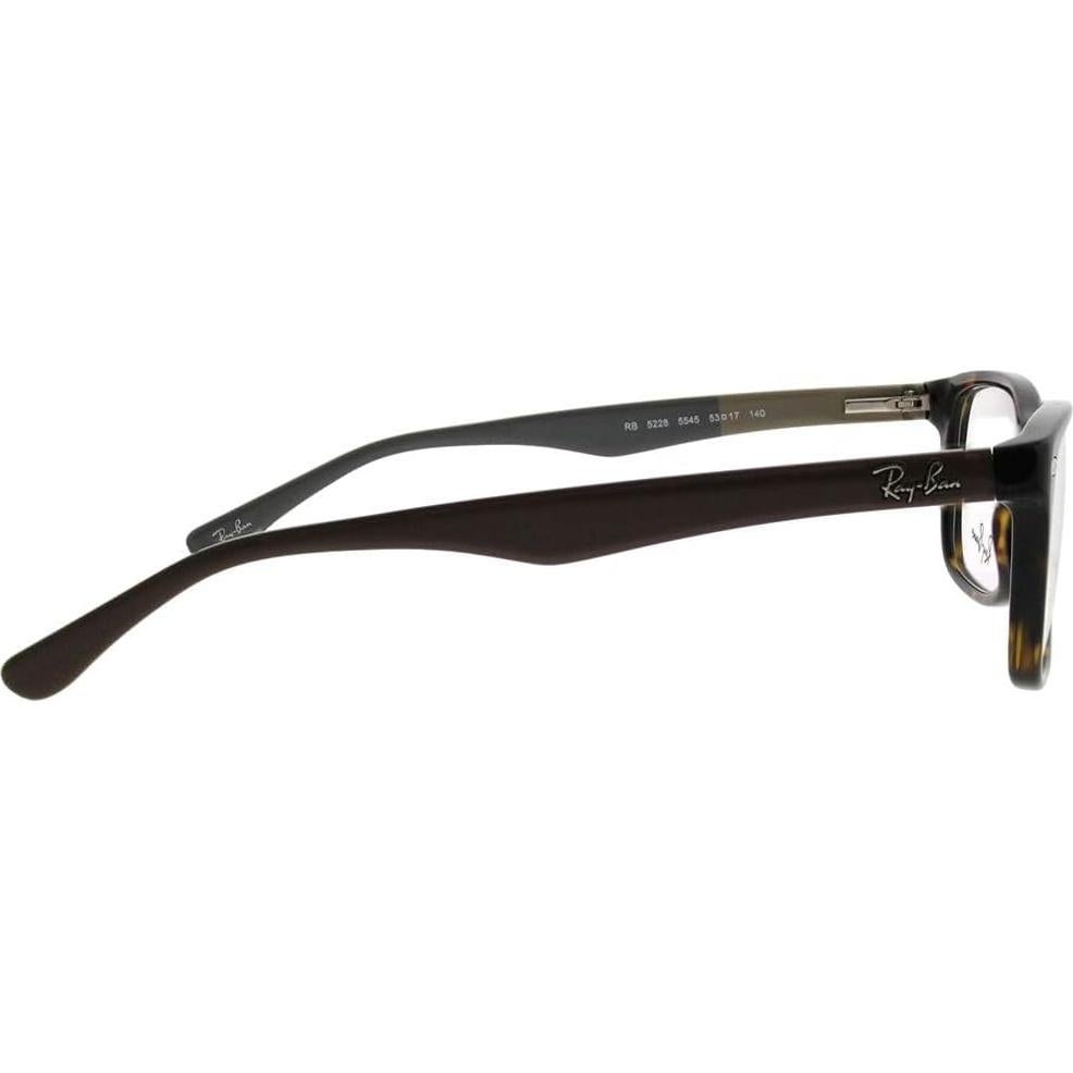 Montura Gafas Ray-Ban Rx5228 Square Havana 53mm