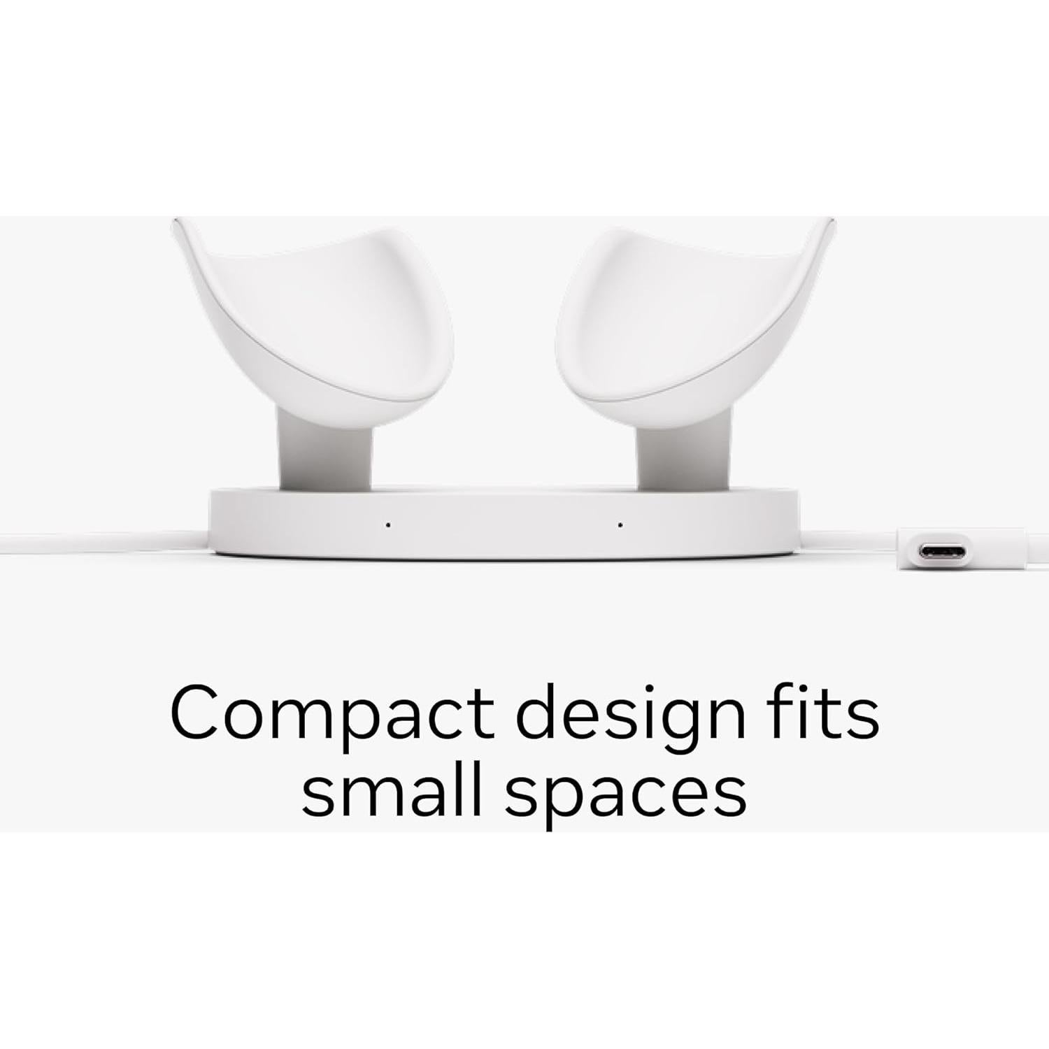 Base de Carga Meta Quest 3/3S - Carga Inalámbrica Controladores