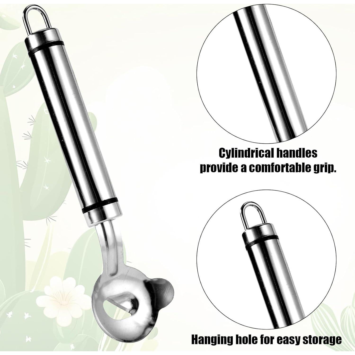 Juego de 2 Herramientas para Pelar Cactus Lyreh - Acero Inoxidable