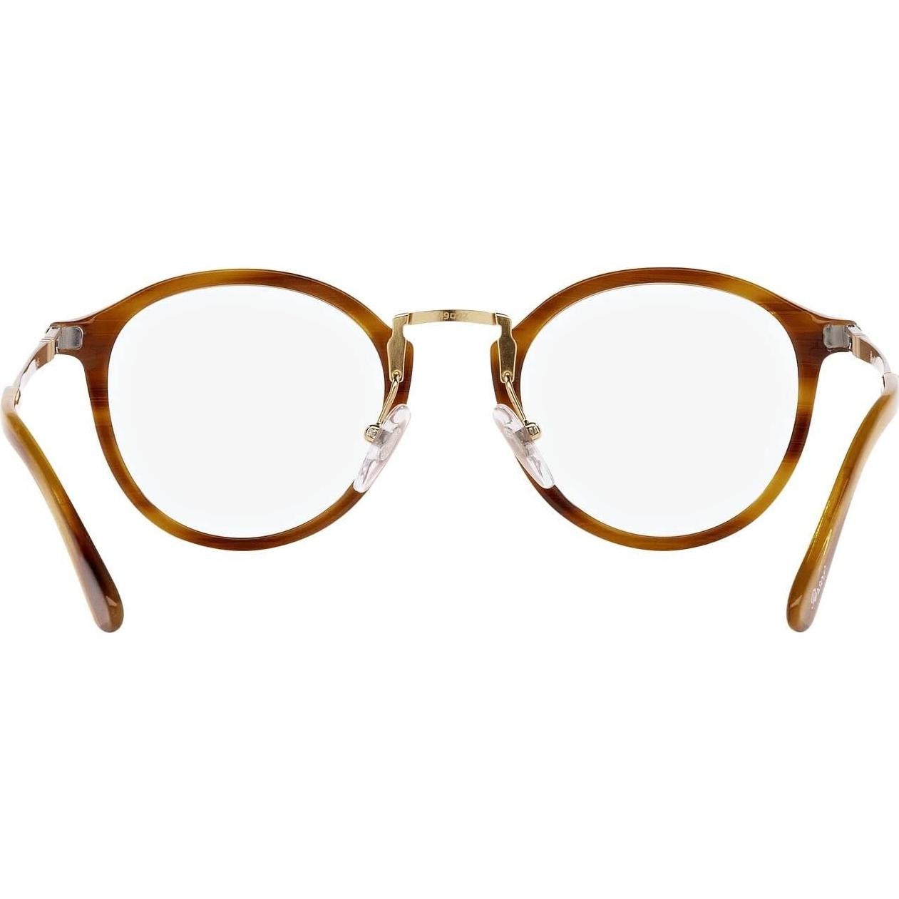 Gafas Recetadas Persol PO3309V Redondas Marrón 51mm