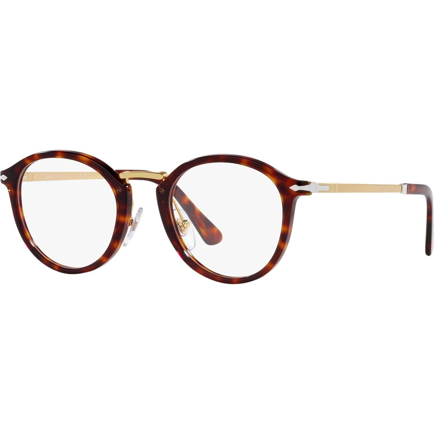 Gafas Recetadas Persol PO3309V Redondas Havana 51mm