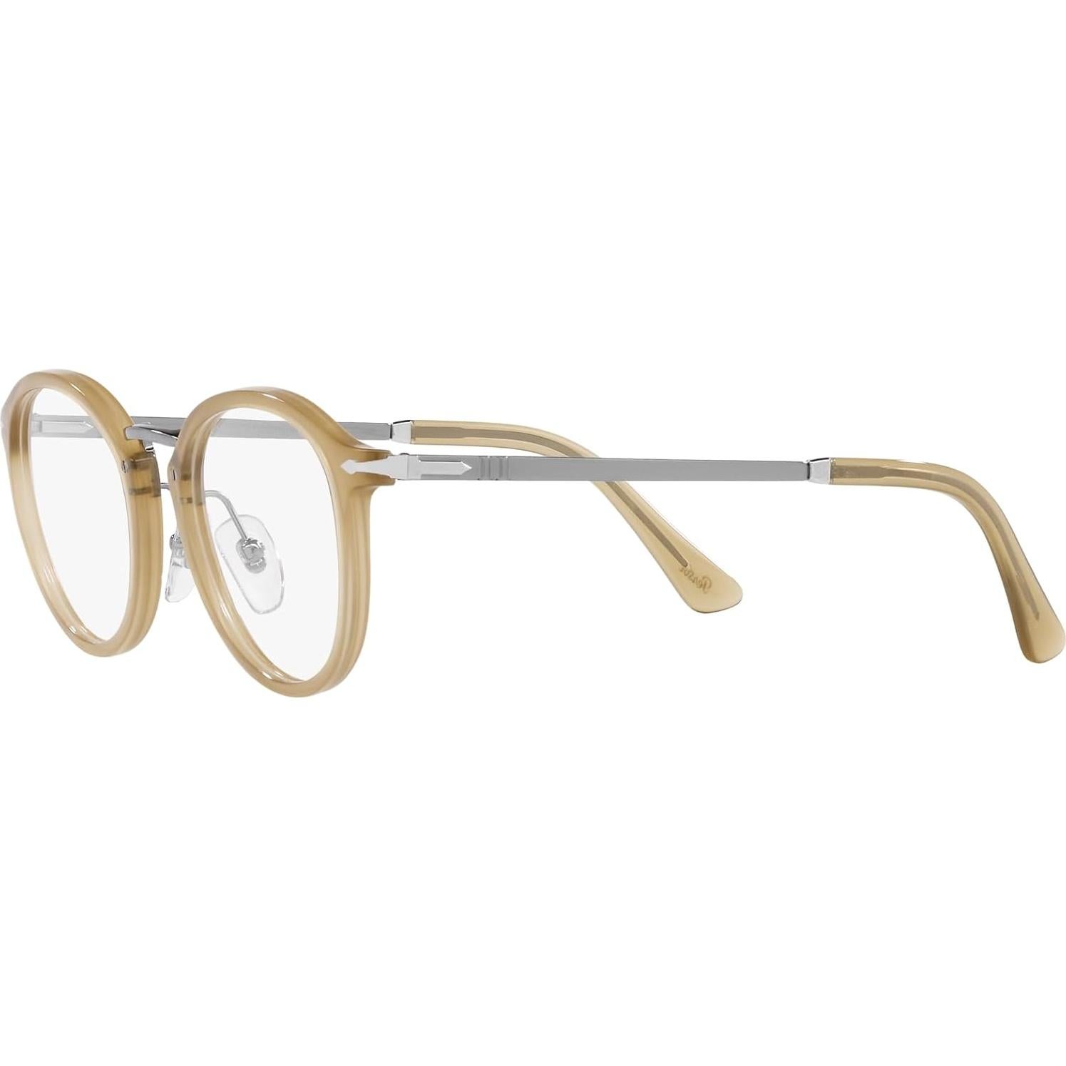Gafas Recetadas Persol PO3309V Redondas Beige Opal 51mm