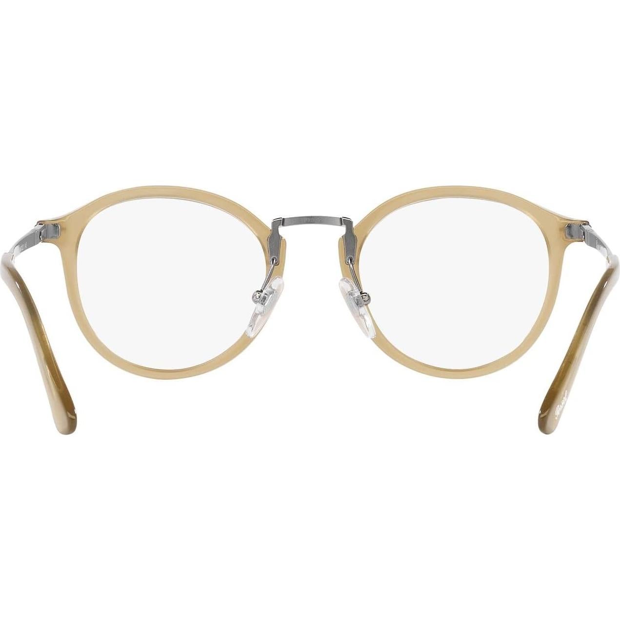 Gafas Recetadas Persol PO3309V Redondas Beige Opal 51mm