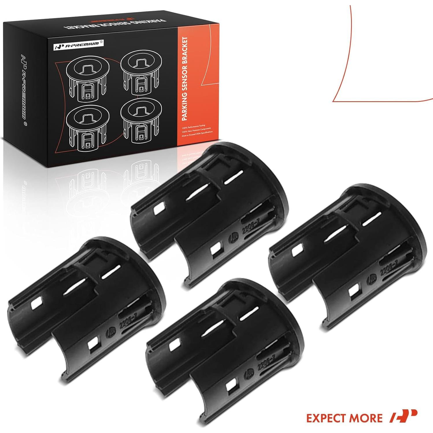 Soporte Sensor Estacionamiento A-Premium 4PC Chevrolet GMC