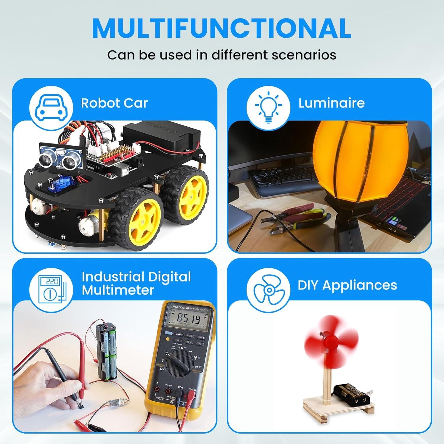 Soporte de Batería AA SDTC Tech 1.5V con Interruptor ON/OFF