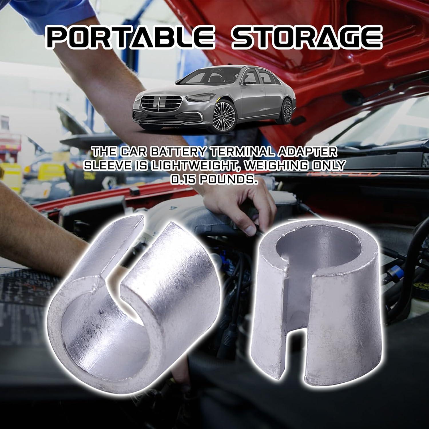 2 Pares Terminales de Batería UZZH Adaptador Universal