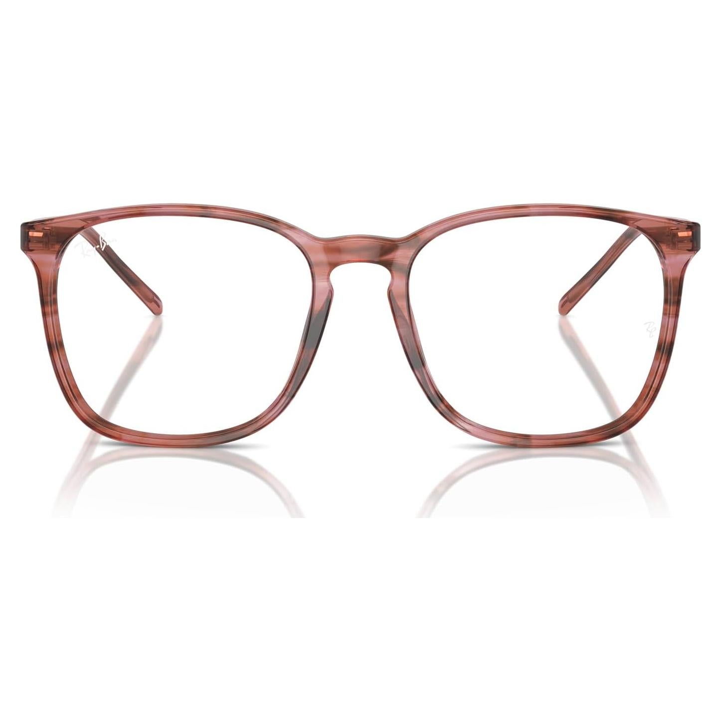 Gafas Ray-Ban RX5387 Cuadradas Rosa 52mm Prescripción