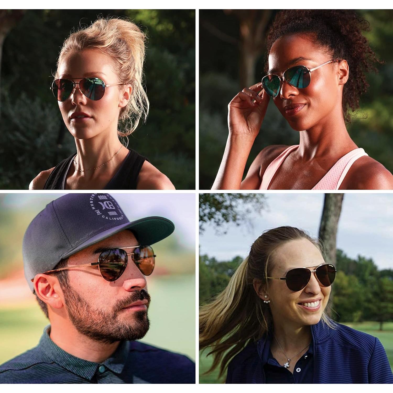 Gafas de sol Tifosi Aviador Unisex con Lentes Ahumados