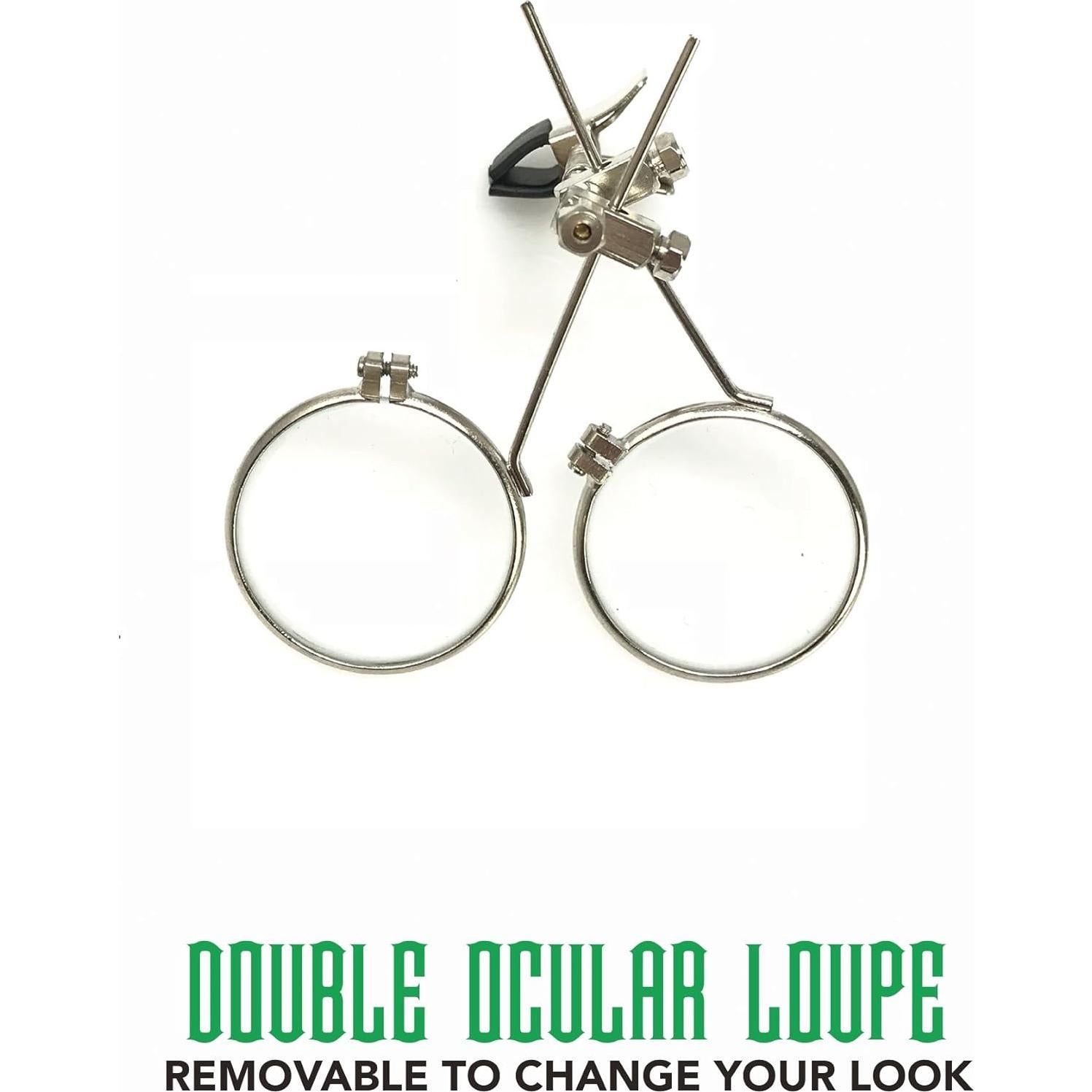 Gafas Steampunk UMBRELLALABORATORY con Lentes Neón