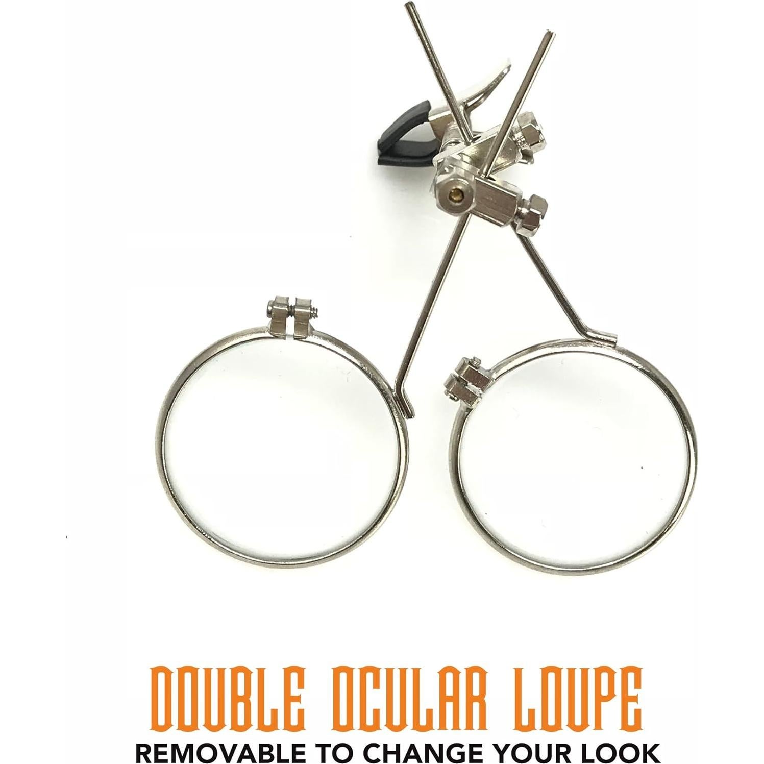 Gafas Steampunk UMBRELLALABORATORY con Lentes Naranjas