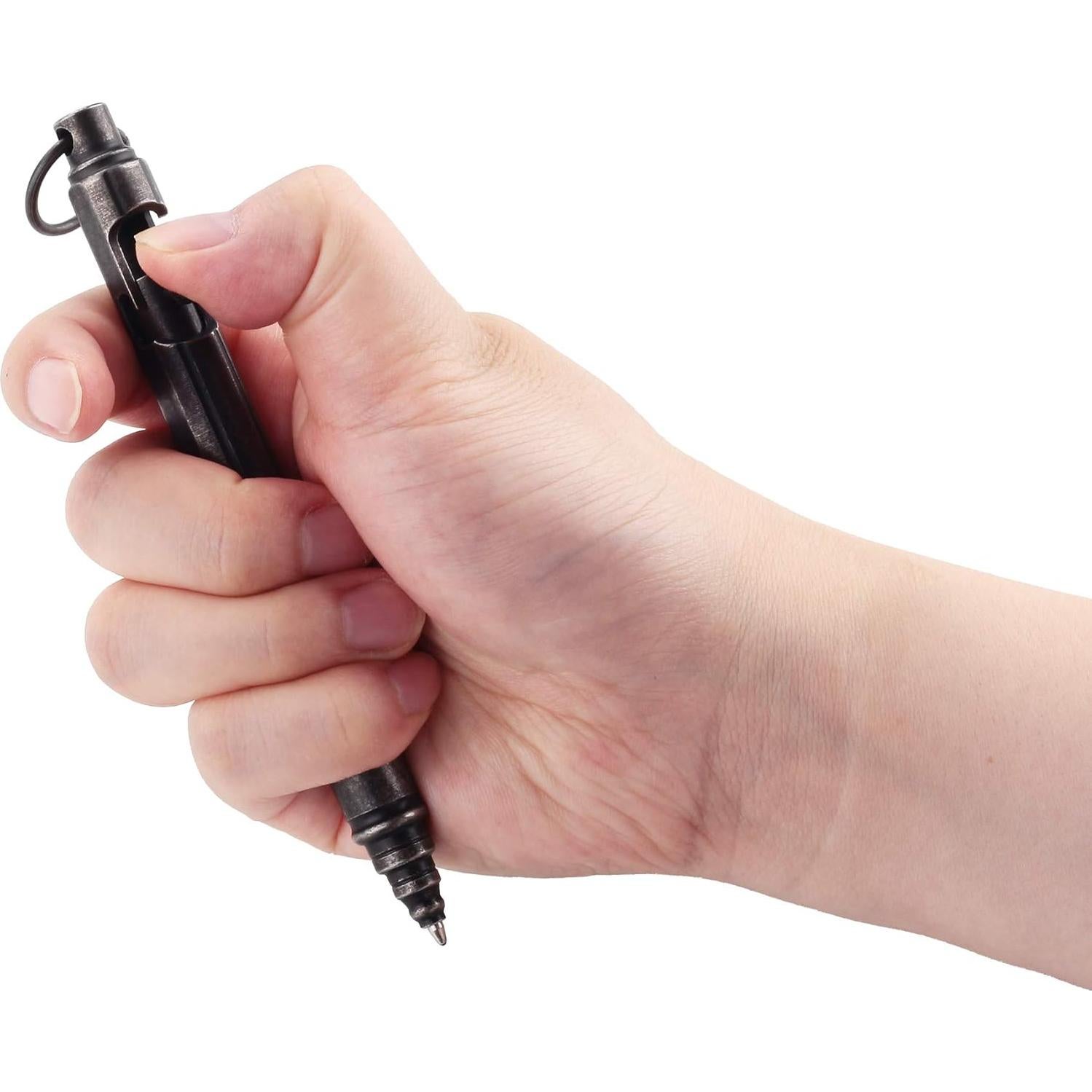 Bolígrafo SMOOTHERPRO Acero Inoxidable Negro 0.5mm