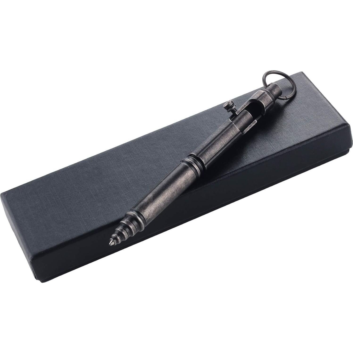 Bolígrafo SMOOTHERPRO Acero Inoxidable Negro 0.5mm