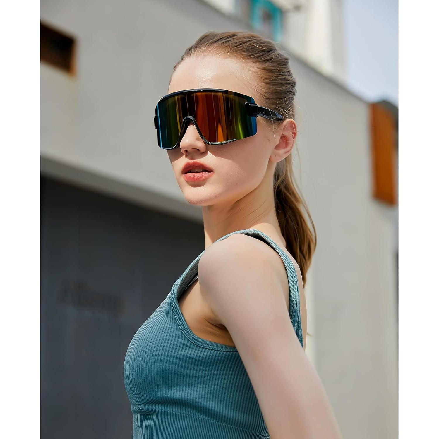 Gafas de Ciclismo FEISEDY B2944 UV400 Marco Negro