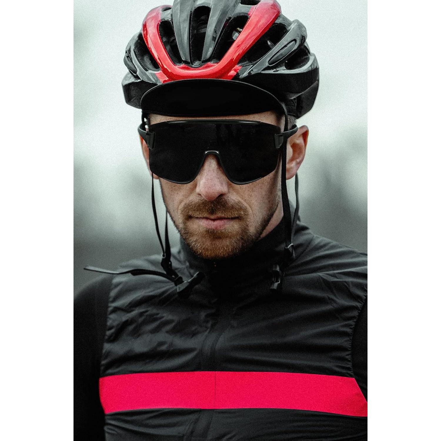 Gafas de Ciclismo FEISEDY B2944 UV400 Marco Negro
