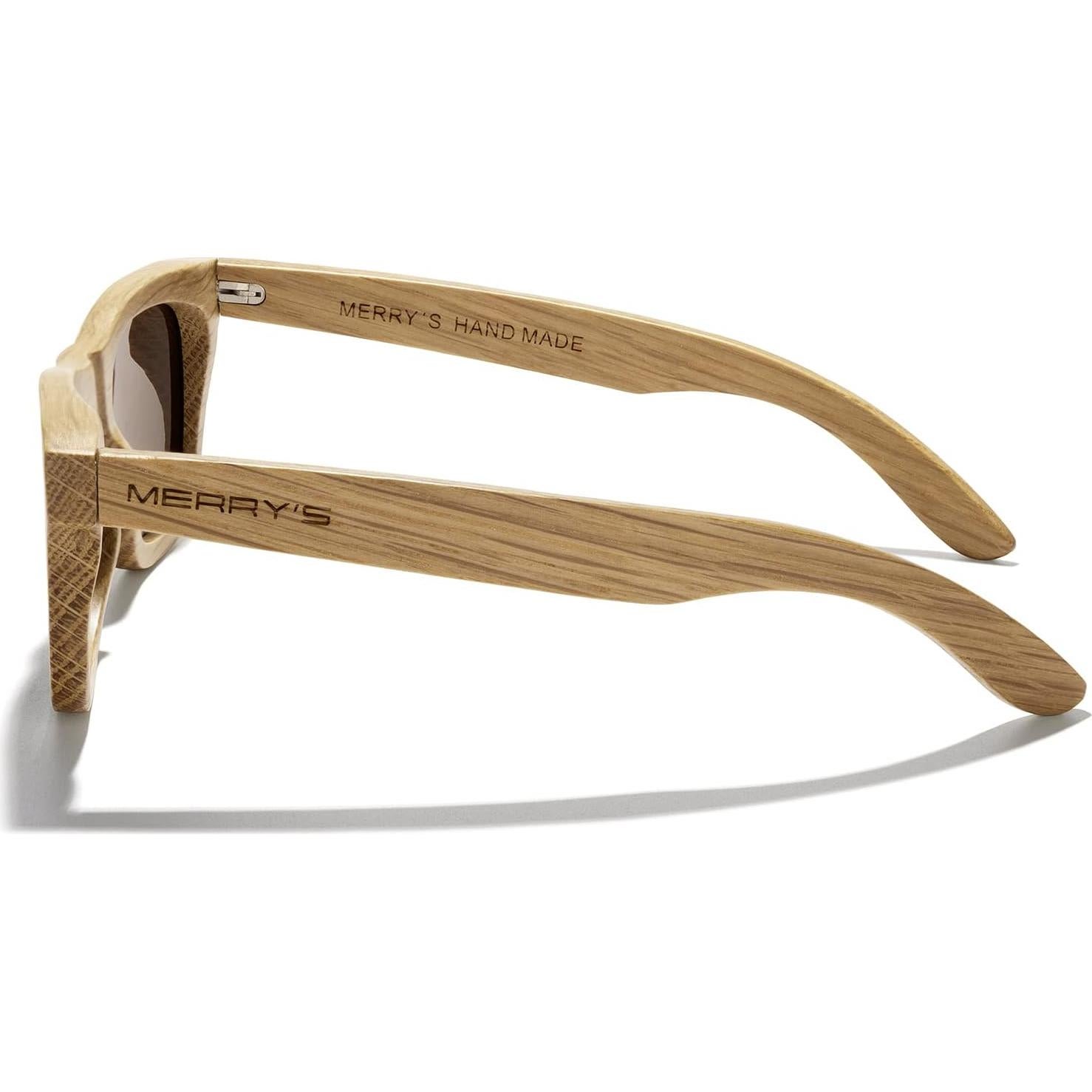 Gafas de sol MERRY'S polarizadas vintage 100% UV marrón