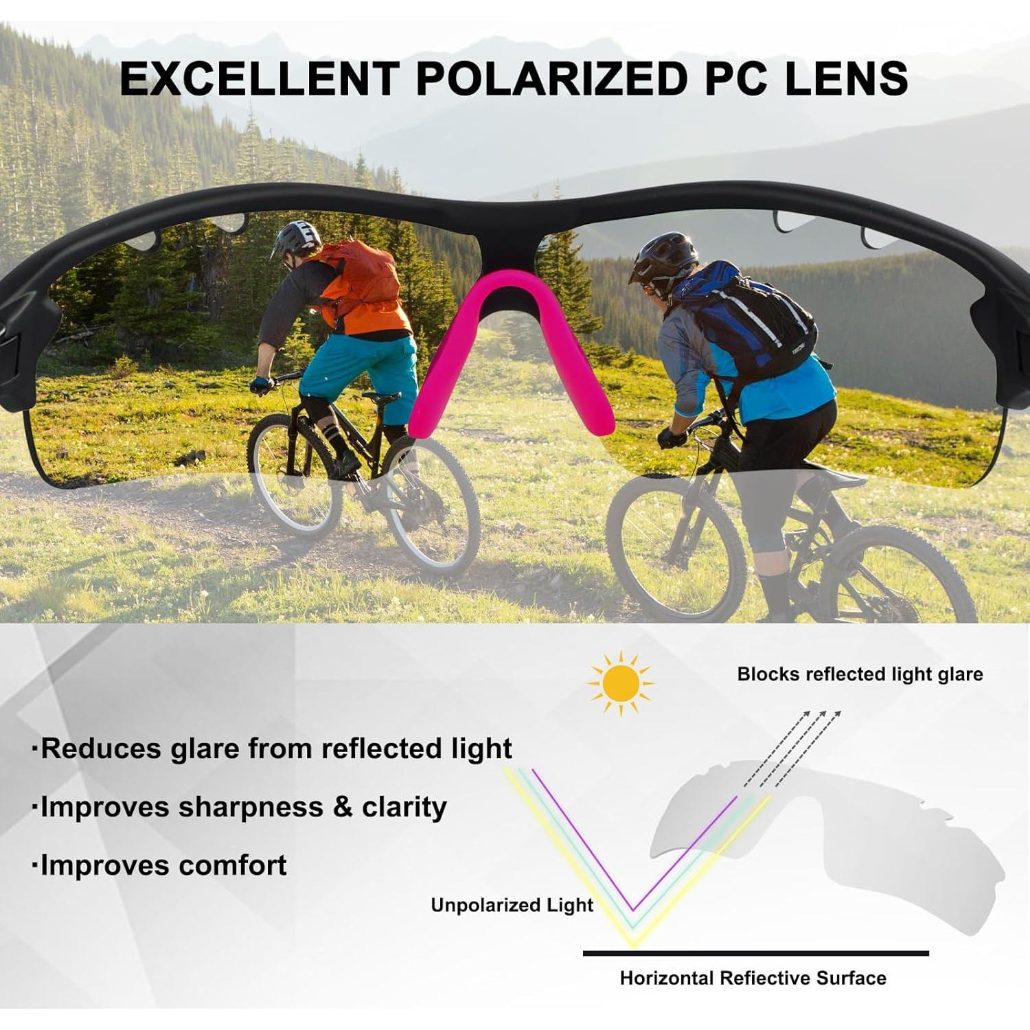 Gafas de sol deportivas BangLong con 5 lentes UV400