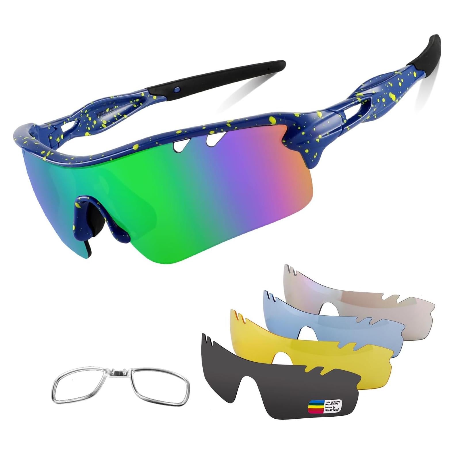 Gafas de sol deportivas BangLong con 5 lentes UV400