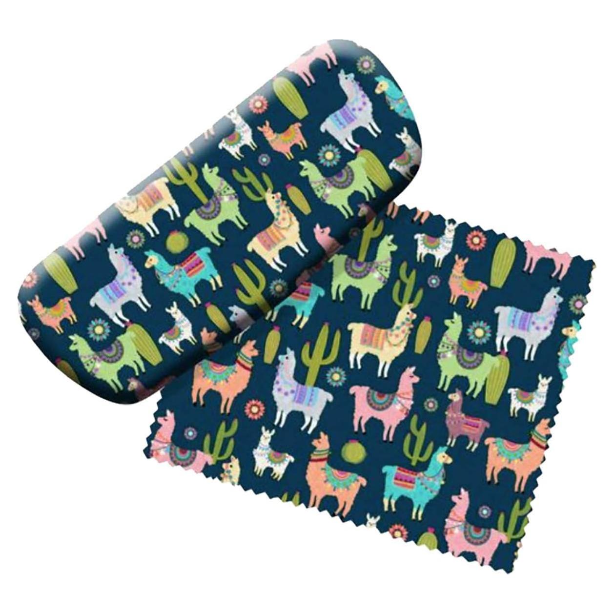 Caso de Gafas Spoontiques Llamas con Paño de Microfibra