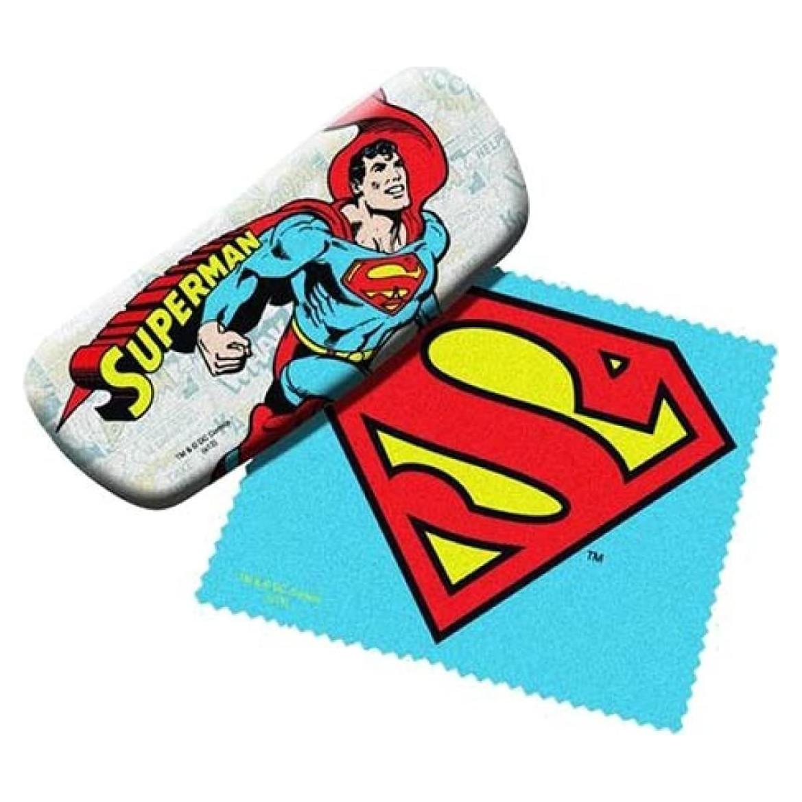 Estuche para Gafas Spoontiques Superman con Paño
