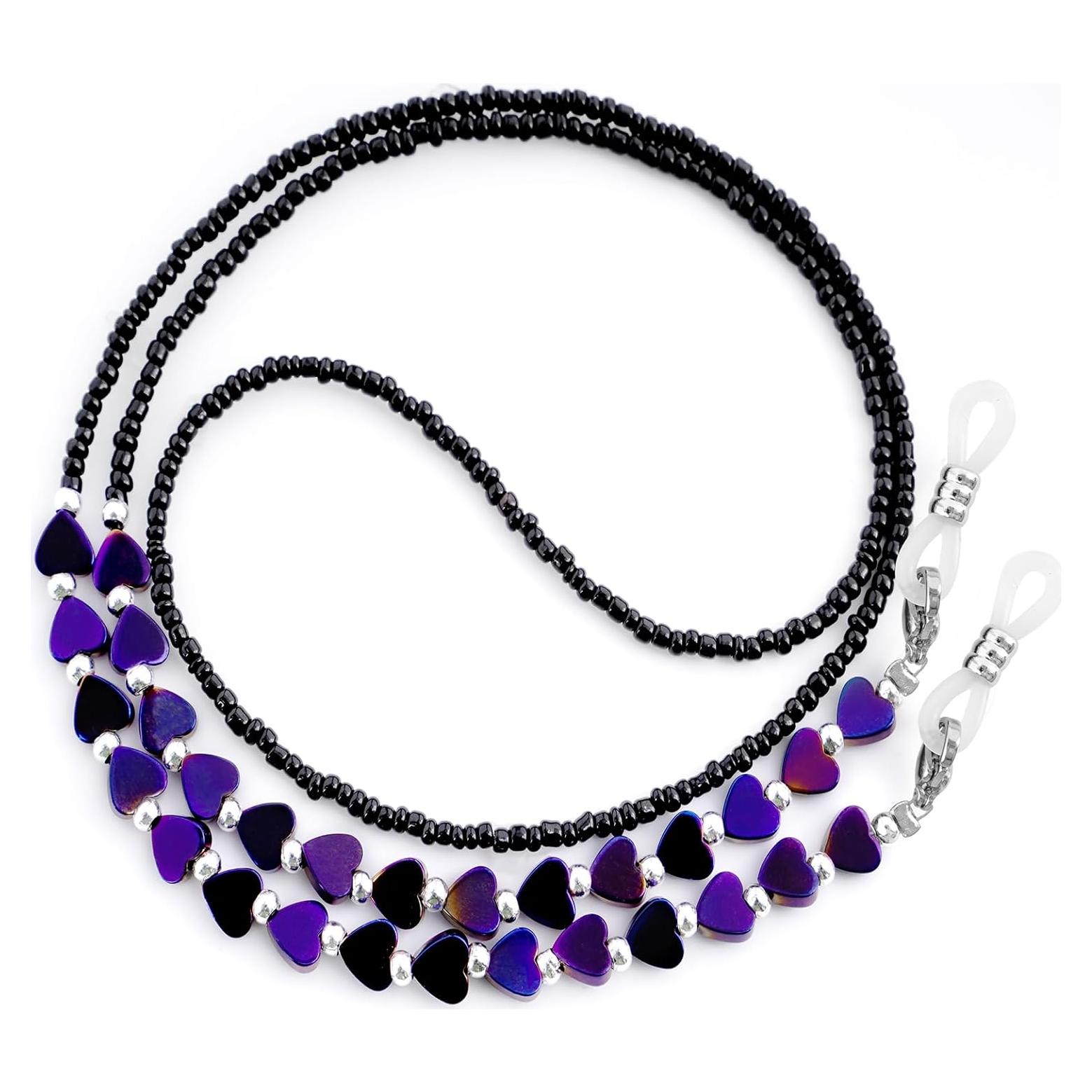 Cadena de Gafas BILIONE Unisex Púrpura Multifuncional