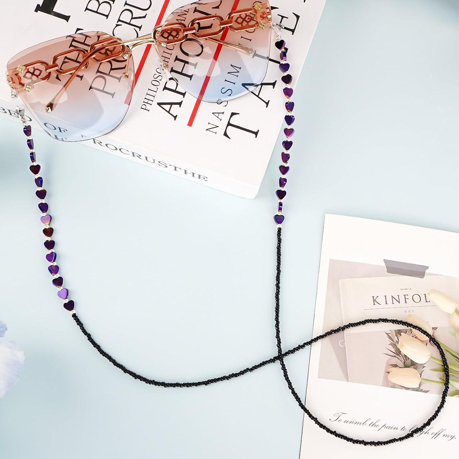 Cadena de Gafas BILIONE Unisex Púrpura Multifuncional