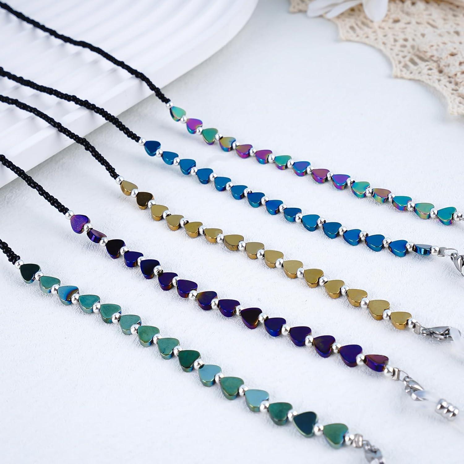 Cadena de Gafas BILIONE Verde Unisex, Soporte Multifuncional