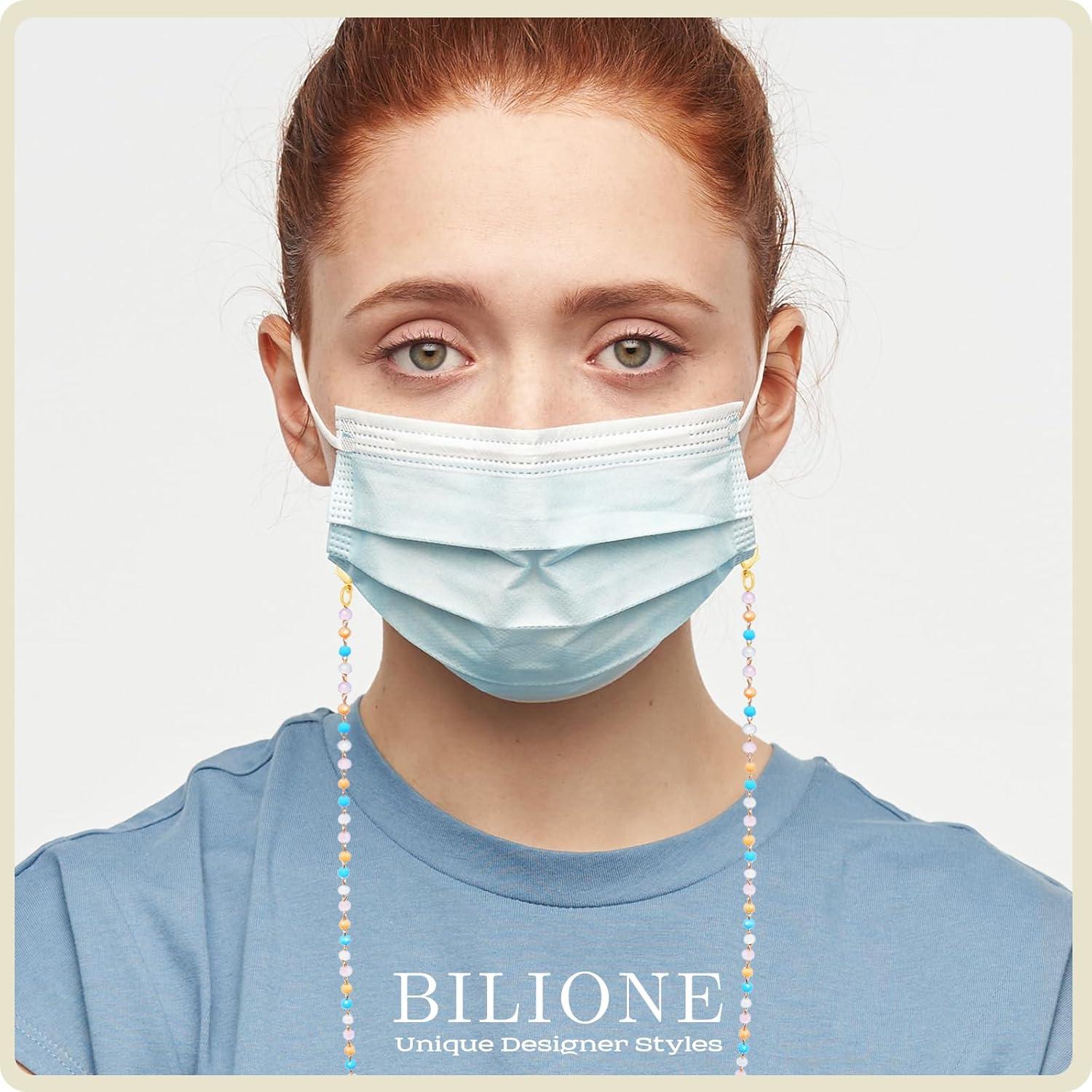 Cadena de Gafas BILIONE Unisex 70 cm Cuentas Acrílicas