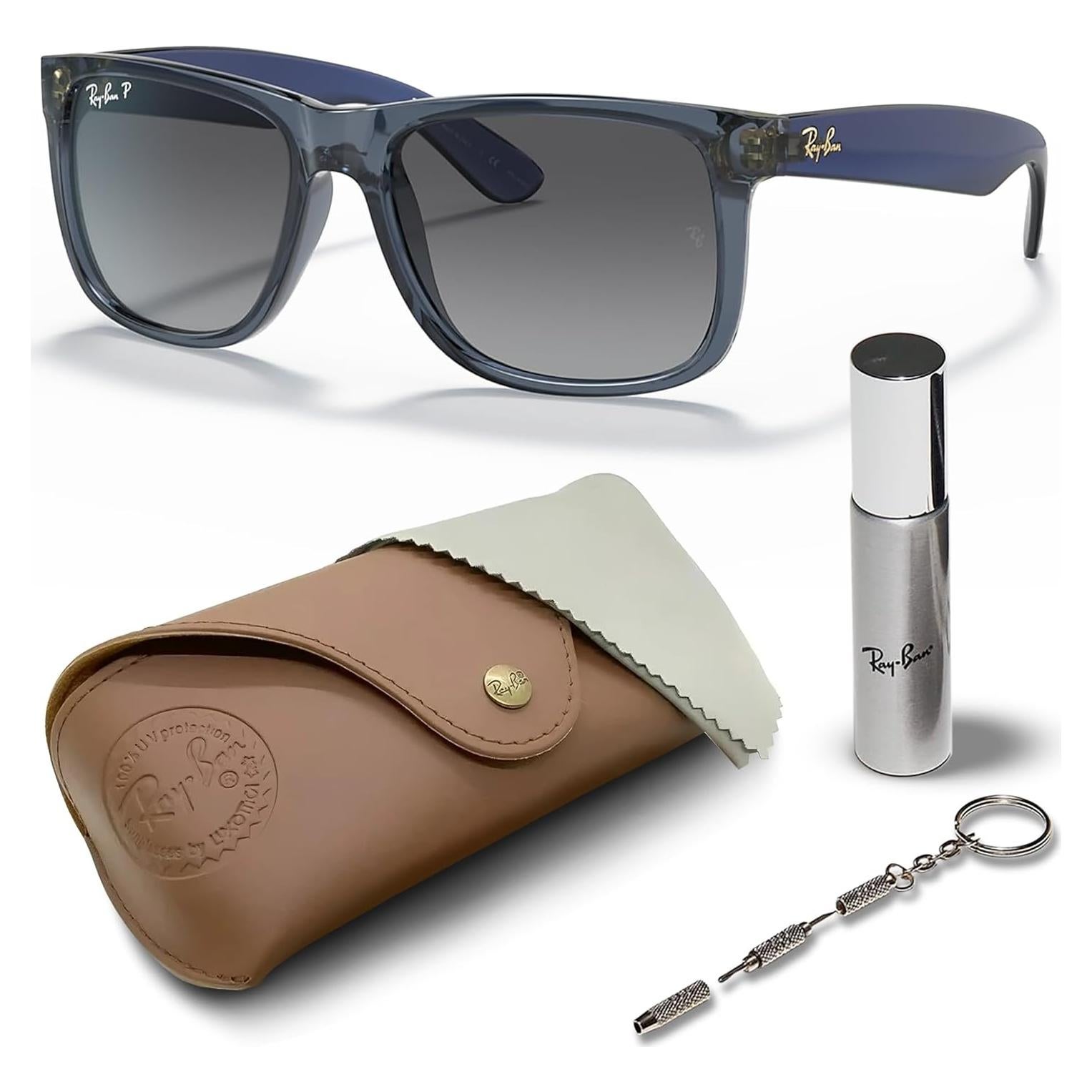 Gafas de Sol Ray-Ban RB4165 JUSTIN Cuadradas Polarizadas