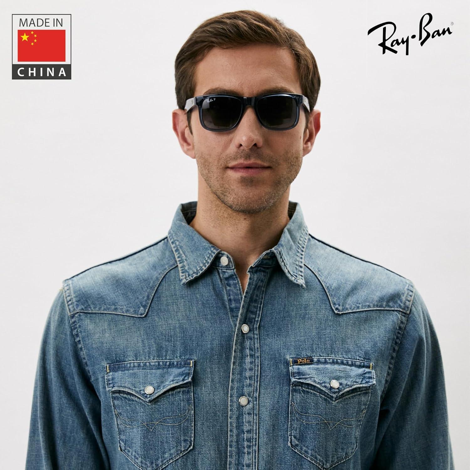 Gafas de Sol Ray-Ban RB4165 JUSTIN Cuadradas Polarizadas