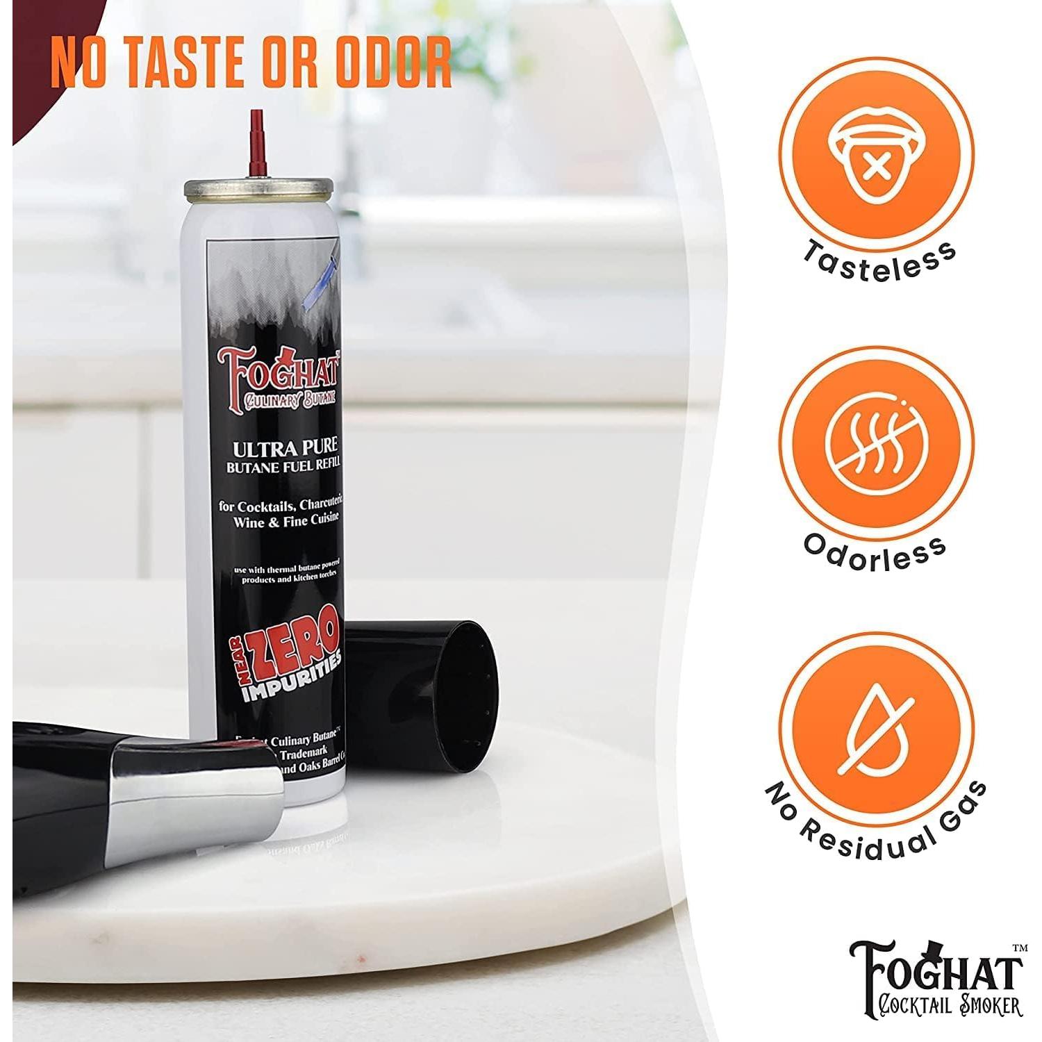 Recarga Butano Premium Foghat 60ml para Antorchas de Cocina