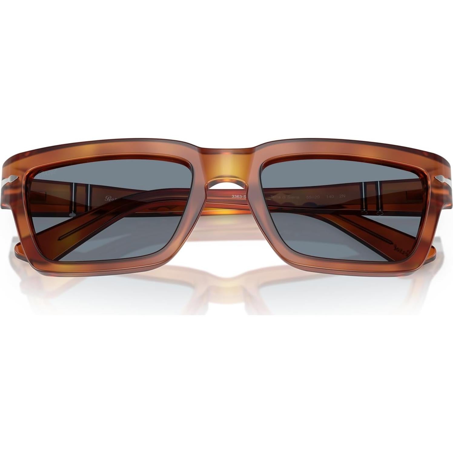 Gafas de sol rectangulares Persol PO3363S Terra Di Siena
