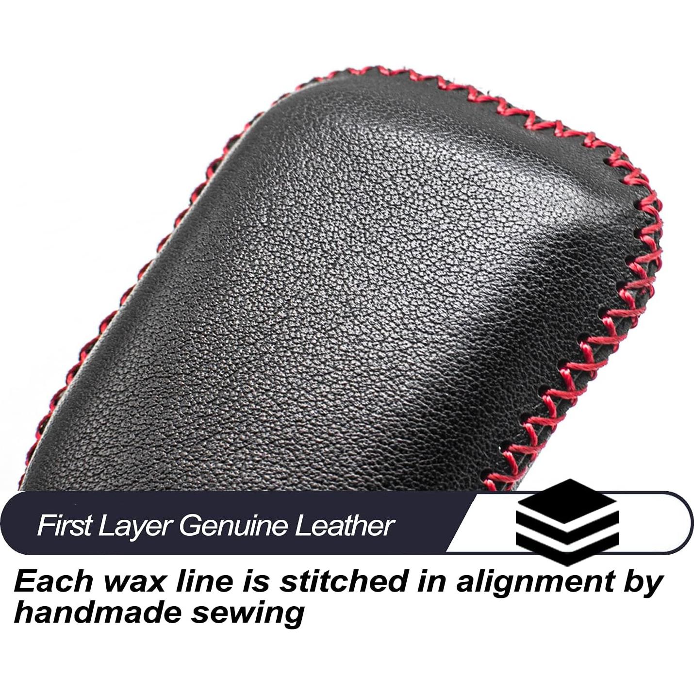 Funda de Llave de Cuero MECHCOS para Subaru 4 Botones