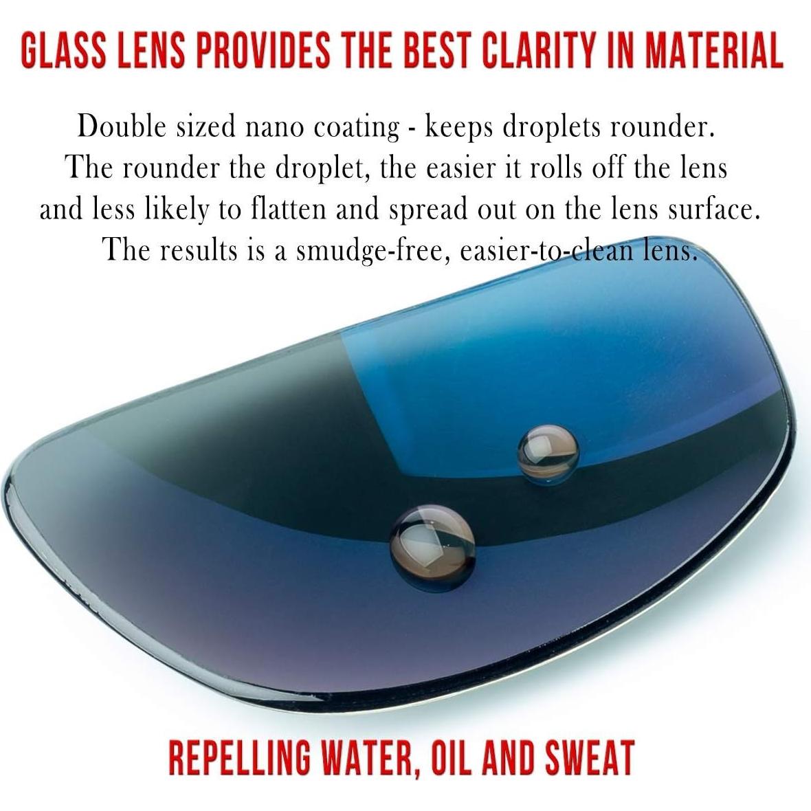 Gafas de Sol BNUS B7066 Negro Mate Verde Polarizado