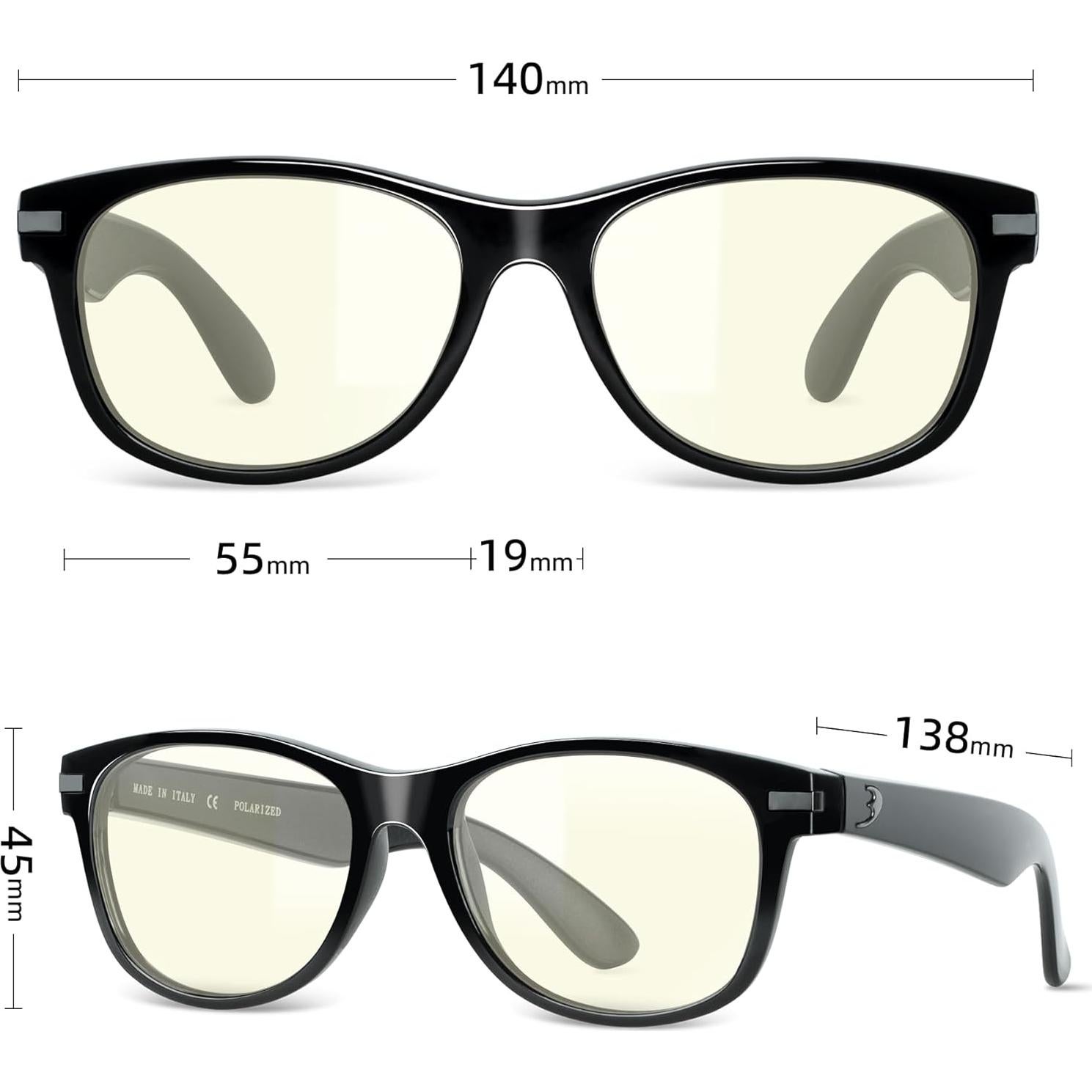 Gafas de sol Bnus B7066 con lentes de bloqueo luz azul