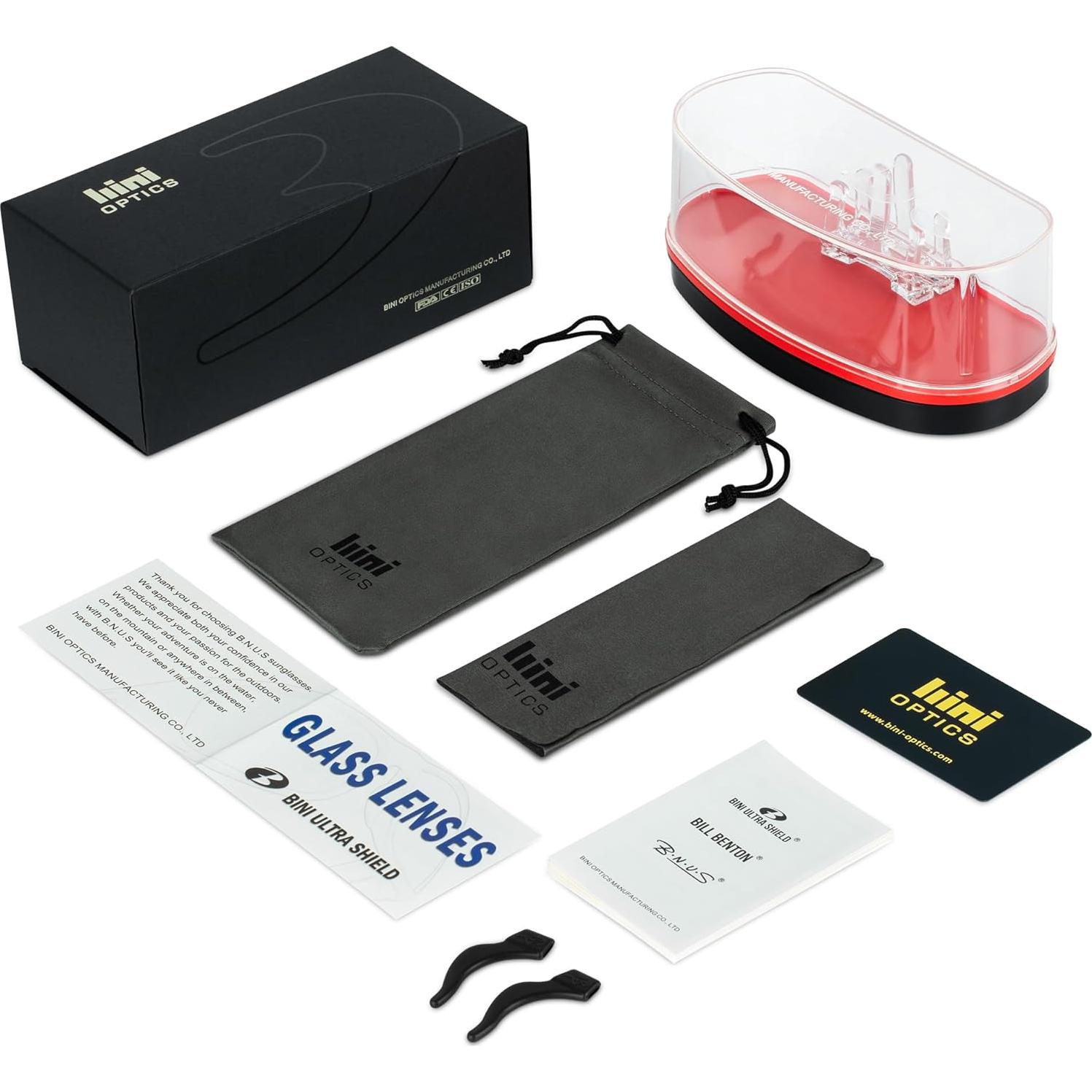 Gafas de sol Bnus B7066 con lentes de vidrio polarizadas