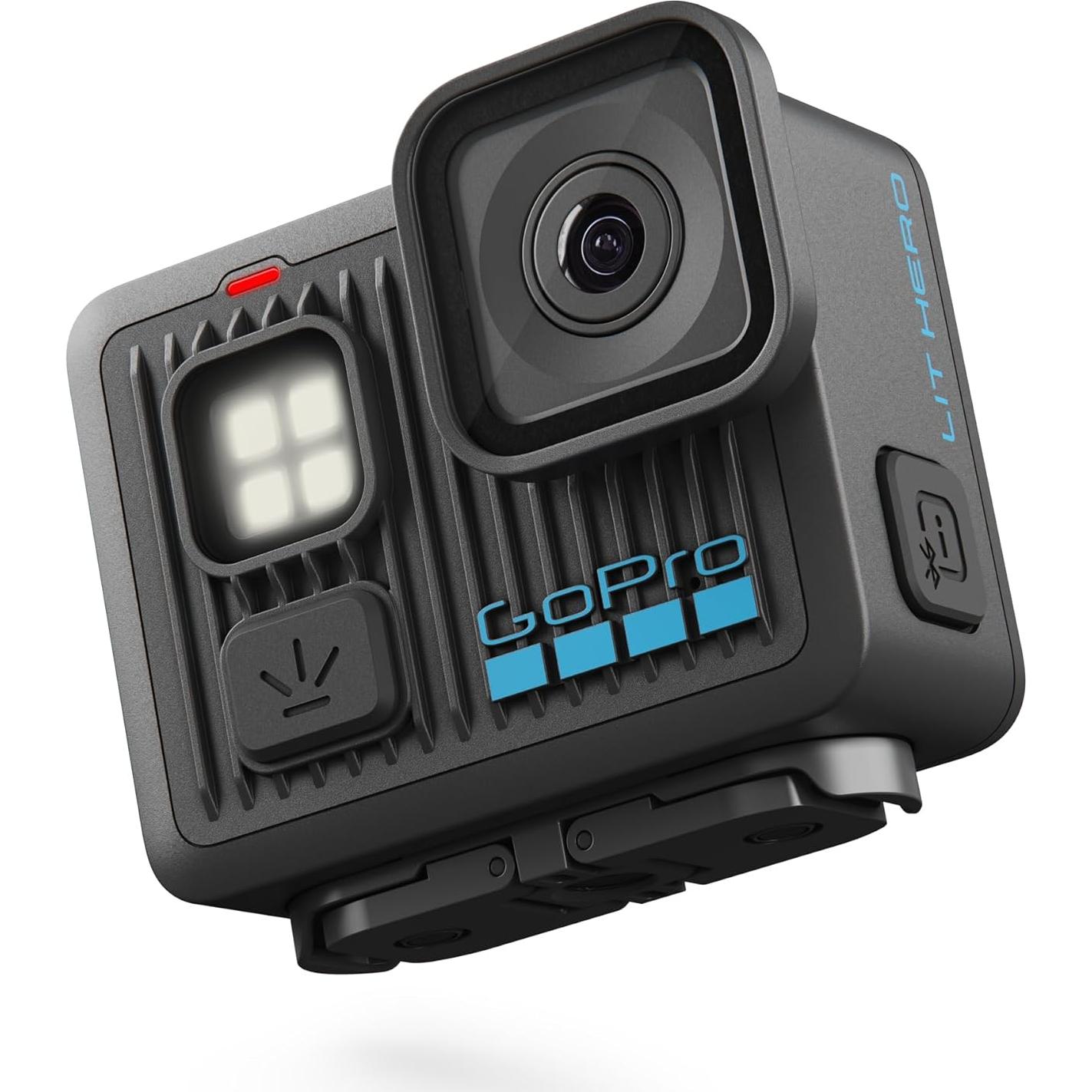 Cámara de acción GoPro LIT HERO 4K 60fps con luz y 12MP