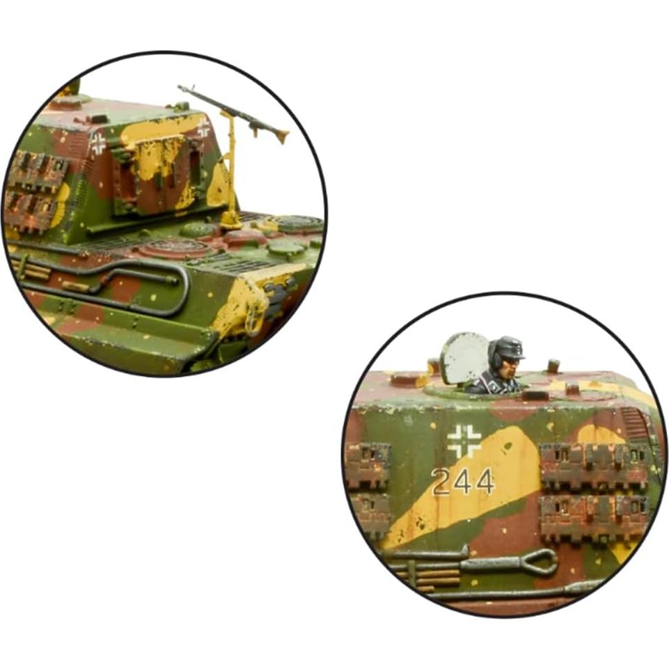 Tanque Jagdtiger 1:56 Warlord Games Miniatura Pintable