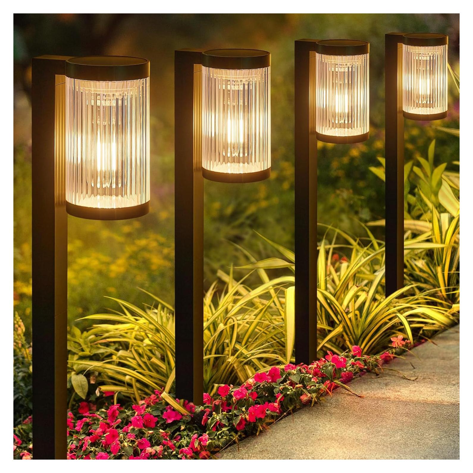 Luces de Camino Solares ELECLINK Paquete de 6 IP65 Brillantes