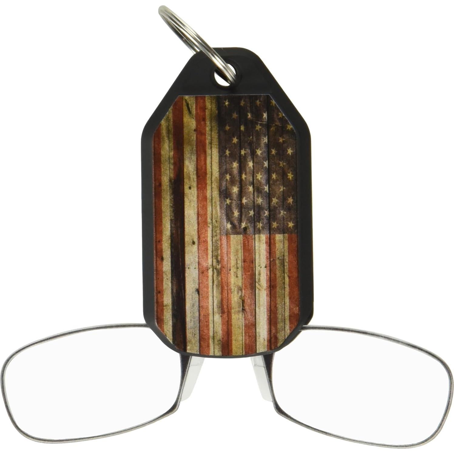 ThinOptics Keychain Case and Readers Rectangular Reading Glasses