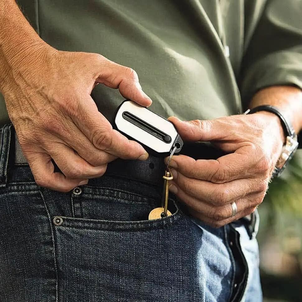 ThinOptics Keychain Case and Readers Rectangular Reading Glasses