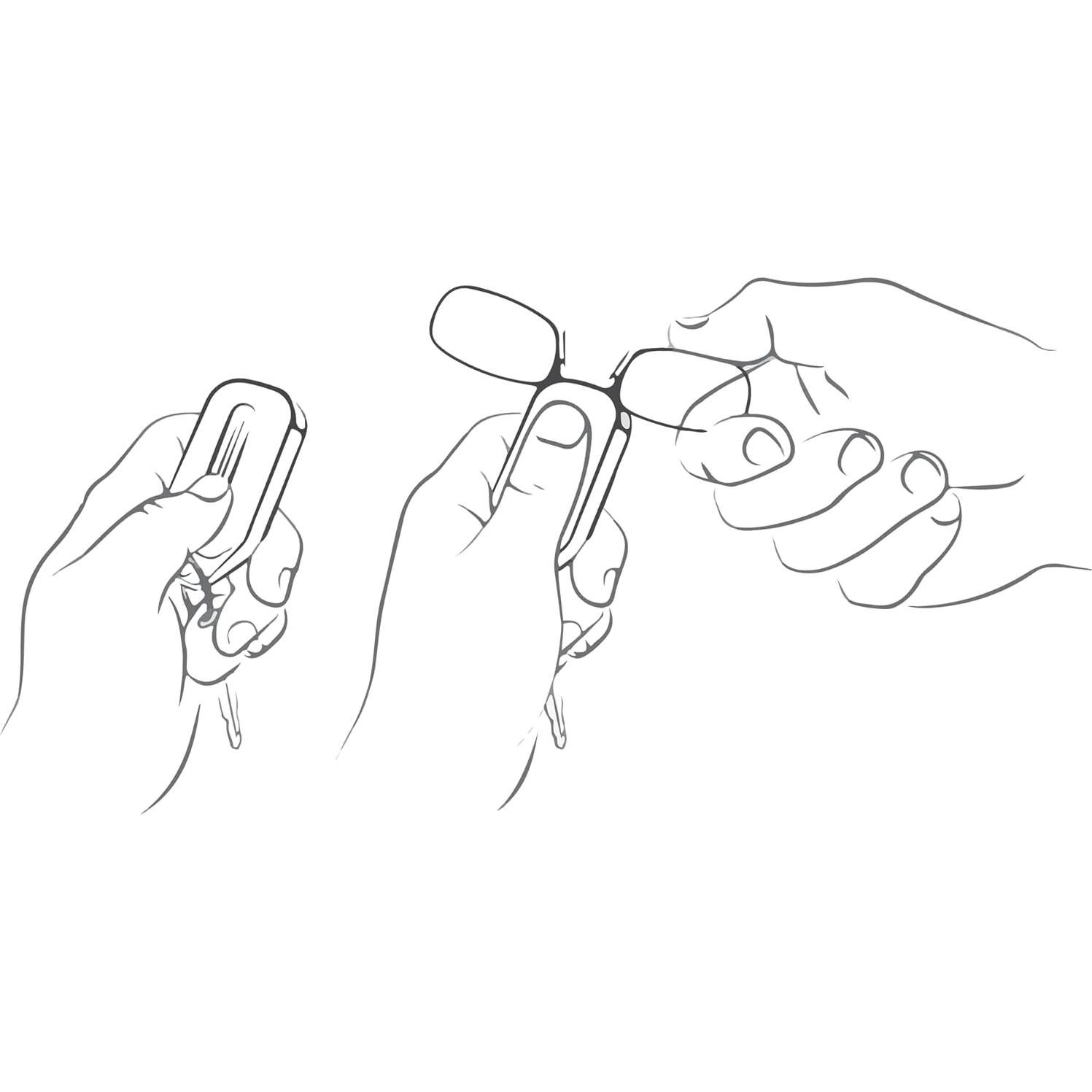 ThinOptics Keychain Case and Readers Rectangular Reading Glasses