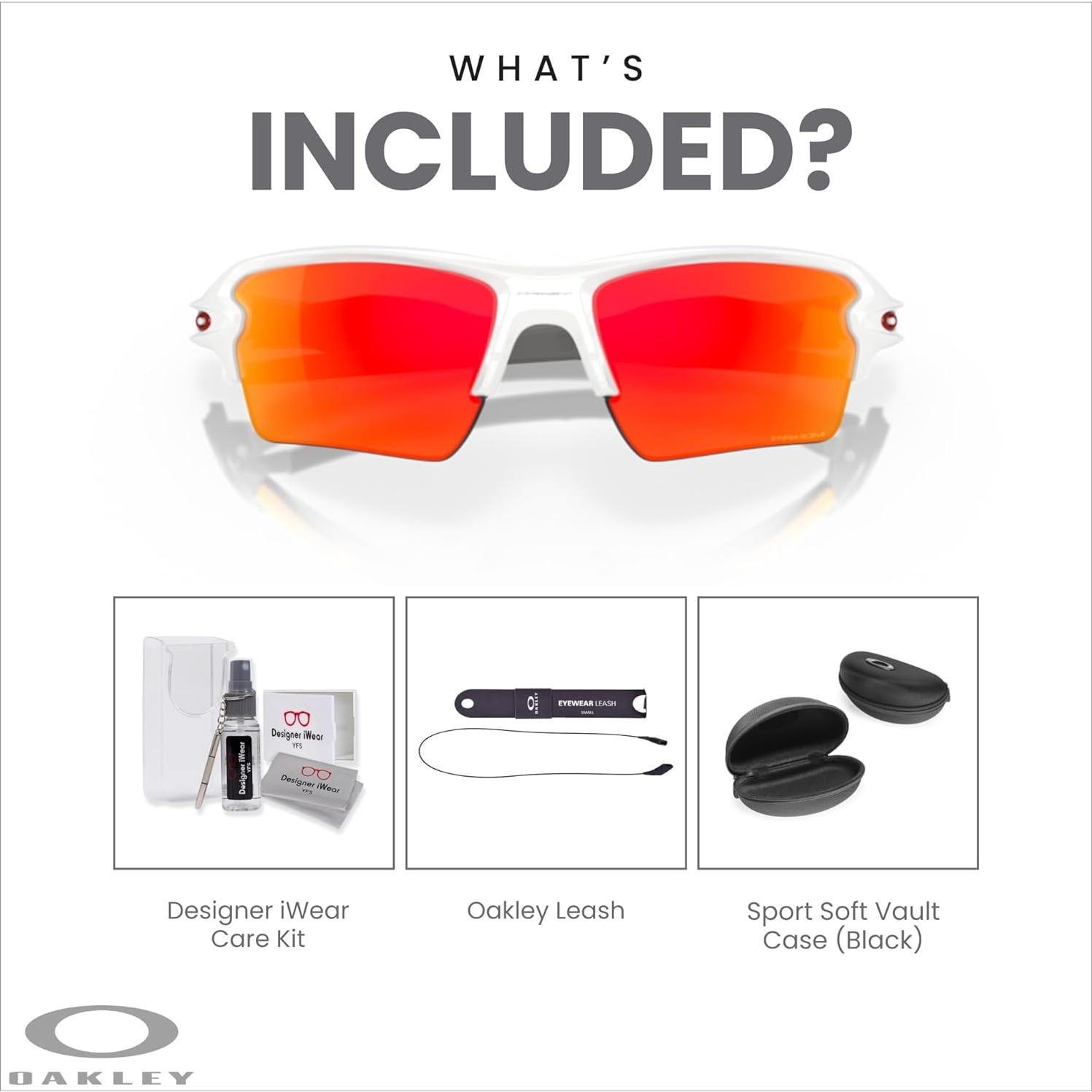 Gafas de sol Oakley Flak 2.0 XL Hombres + Correa y Kit