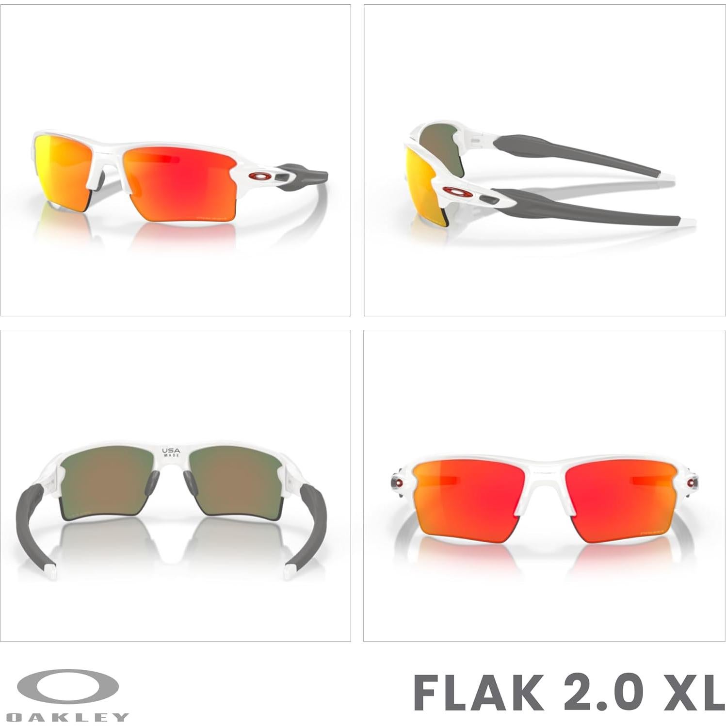 Gafas de sol Oakley Flak 2.0 XL Hombres + Correa y Kit