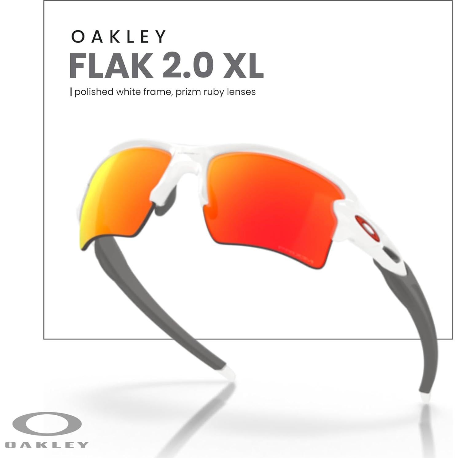 Gafas de sol Oakley Flak 2.0 XL Hombres + Correa y Kit