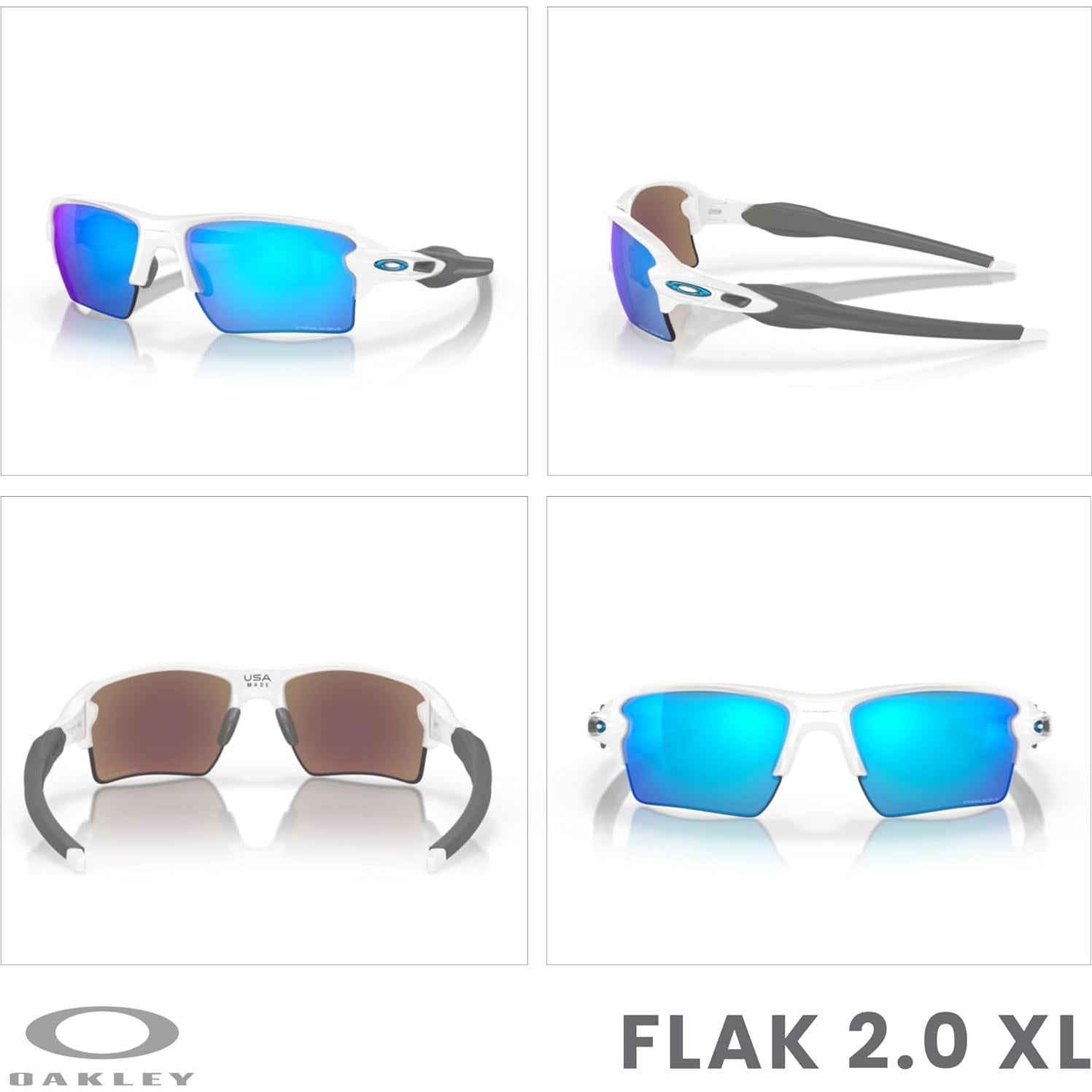 Gafas de sol Oakley Flak 2.0 XL Hombres + Correa + Kit