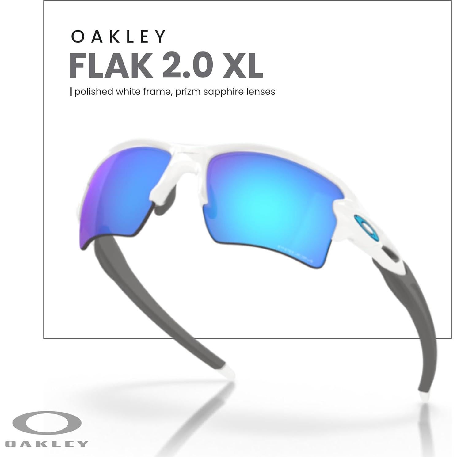 Gafas de sol Oakley Flak 2.0 XL Hombres + Correa + Kit