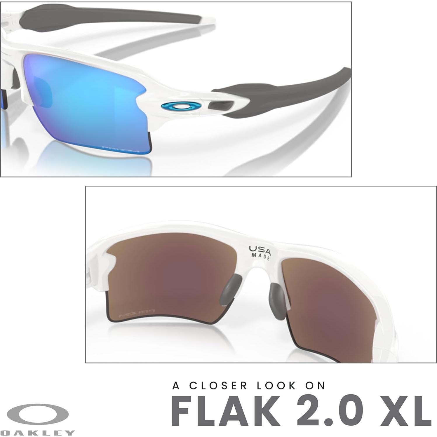 Gafas de sol Oakley Flak 2.0 XL Hombres + Correa + Kit